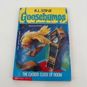 Goosebumps‎ 28 The Cuckoo Clock of Doom R.L. Stine 1st Printing 1995 Paperback